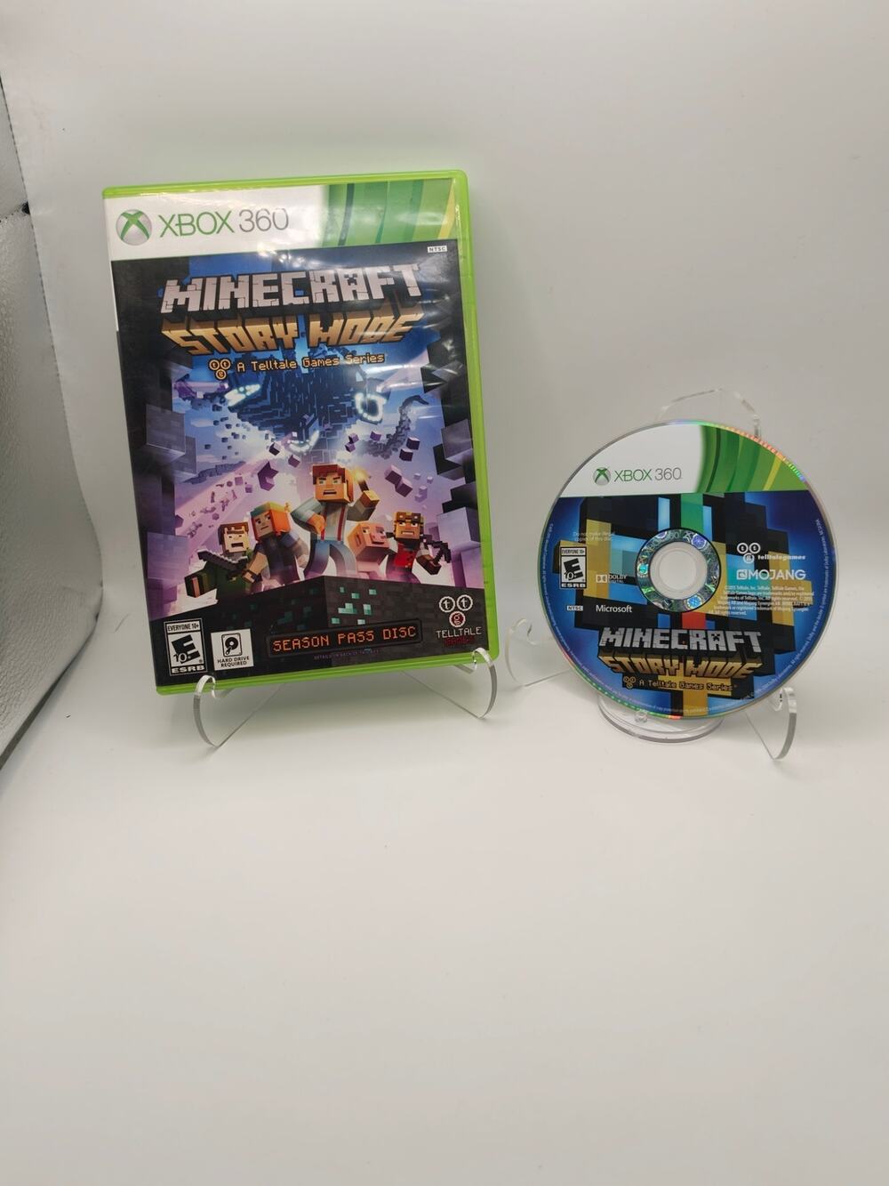 Minecraft Story Mode Xbox 360 Season Pass Disc